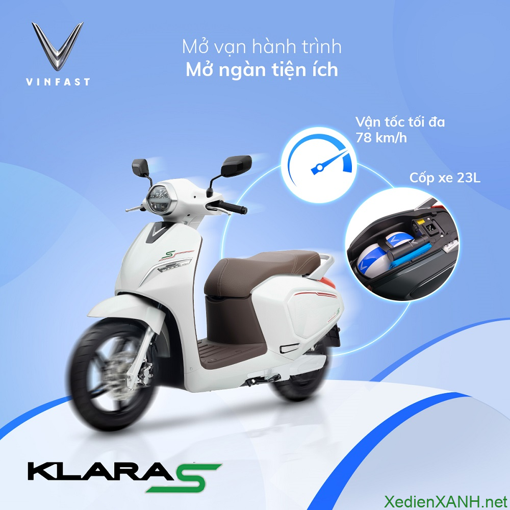 đánh giá xe điện VinFast Klara S 2022